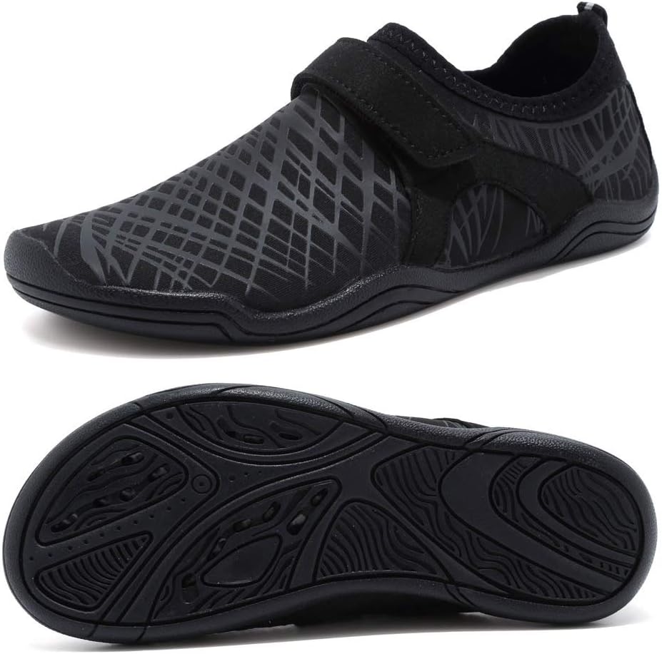 Boys & Girls Water Shoes Lightweight Comfort Sole Easy Walking Athletic Slip on Aqua Sock(Toddler/Little Kid/Big Kid)