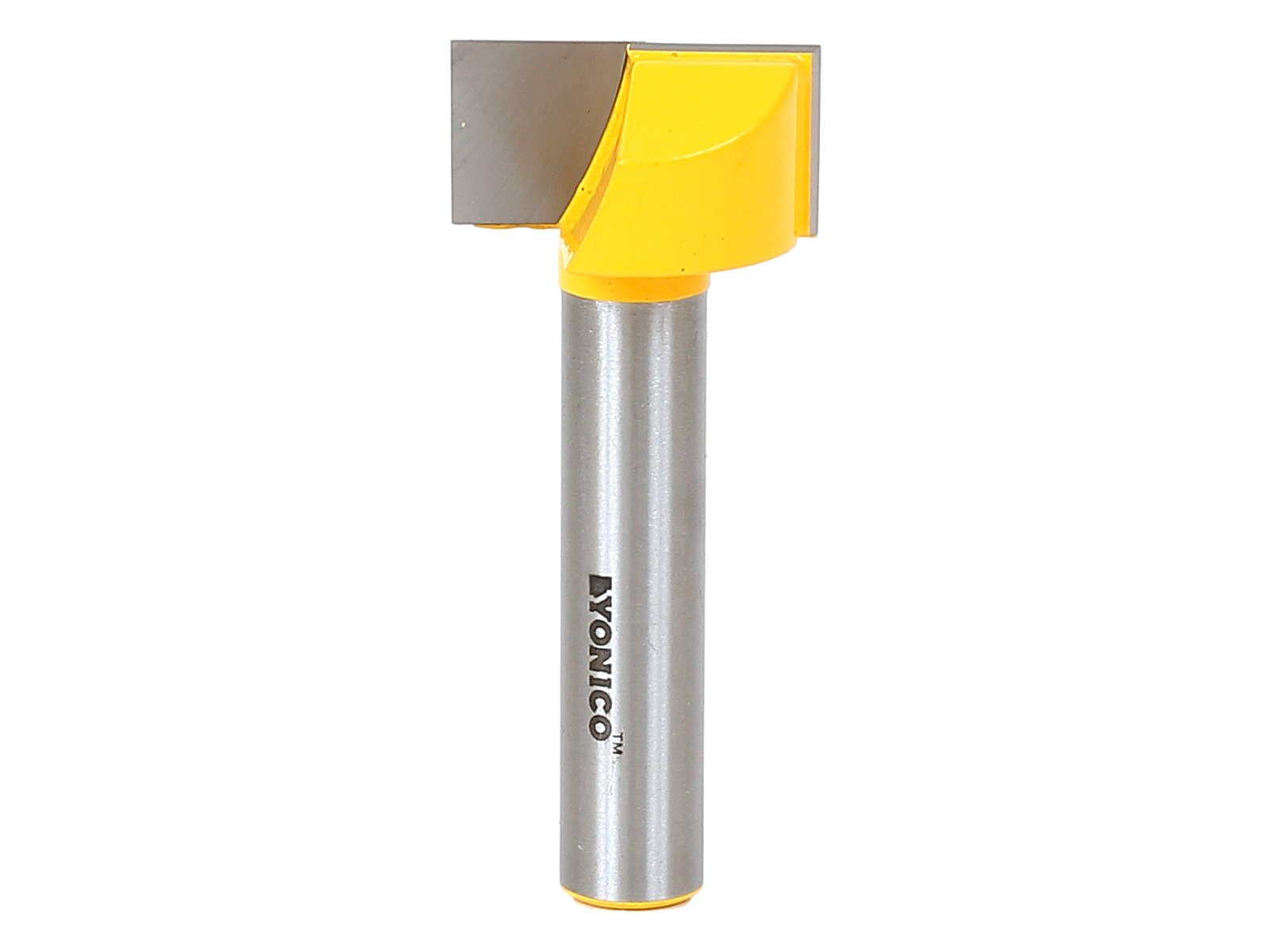 Yonico 14975 - Bottom Cleaning Router Bit, Cutting Diameter: 1-1/4", Cutting Height: 5/8" - 1/2" Shank