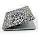 MacBook Retina 13 Inch Case, iCasso Fashion Image Rubber Coated Soft Touch Hard Case Cover for MacBook Pro 13.3 inch with Retina Display (No CD-ROM), Model:A1425/A1502 - Moroccan Pattern