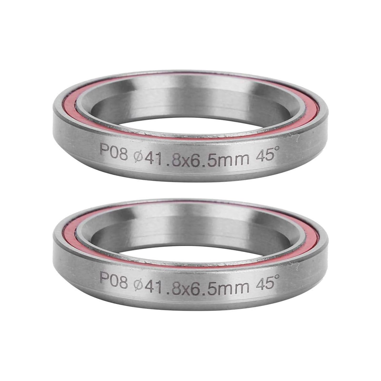 WenTigDY 2PCS 41.8MM Heavy Duty Bicycle Headset, Headse Bearing,Replacement Bearings Headset Bearings, Sealed Headset Bearings with Sealing Rubber Ring for Road Bike