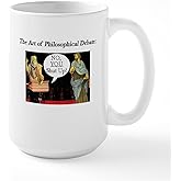 CafePress - Large Philosophy Mug - Coffee Mug, Large 15 oz. White Coffee Cup