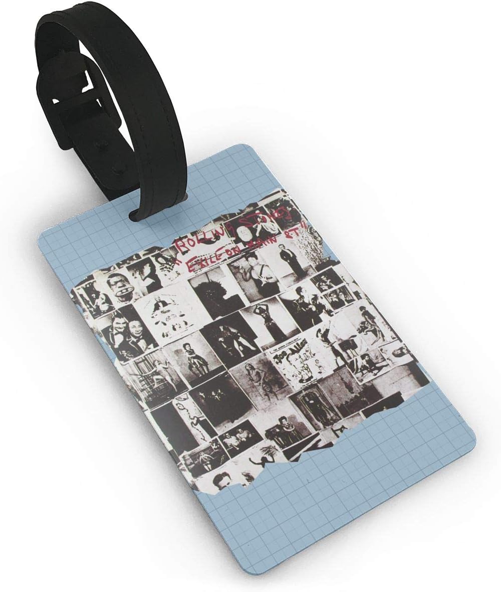 rolling stones luggage tag