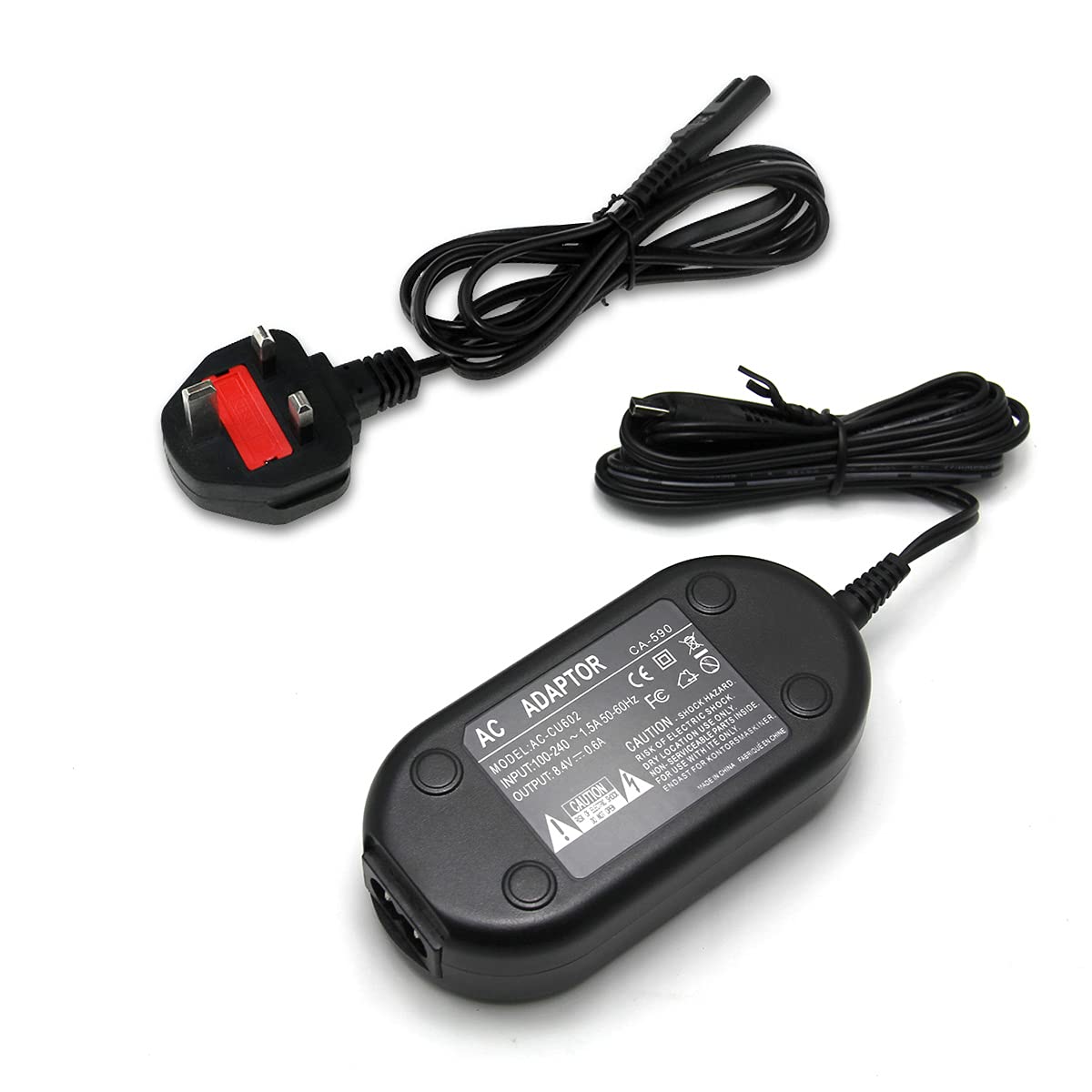 Glorich CA-590 CA590 replacement AC Power Adapter/Charger for Canon FS10 FS11 FS100 VIXIA HF R10 R11 R100 ZR800 ZR830 ZR850 ZR900 ZR930 ZR950 ZR960 DC302 MD120 MD160 MD205 MD215 MD216 MD235¡­