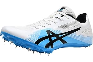 Men's Women's Track and Field Shoes with Spikes Racing Jumping Sprint Sneakers Breathable Lightweight Running Training