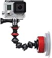 Joby Suction Cup and GorillaPod Arm for Camera - Black/Red
