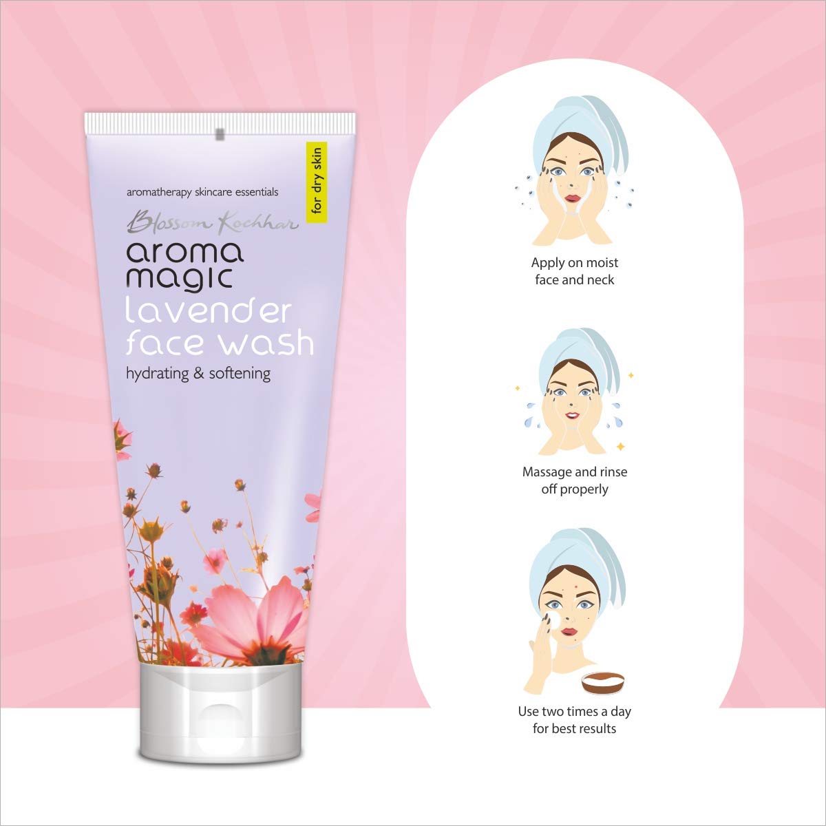 aroma face wash for combination skin