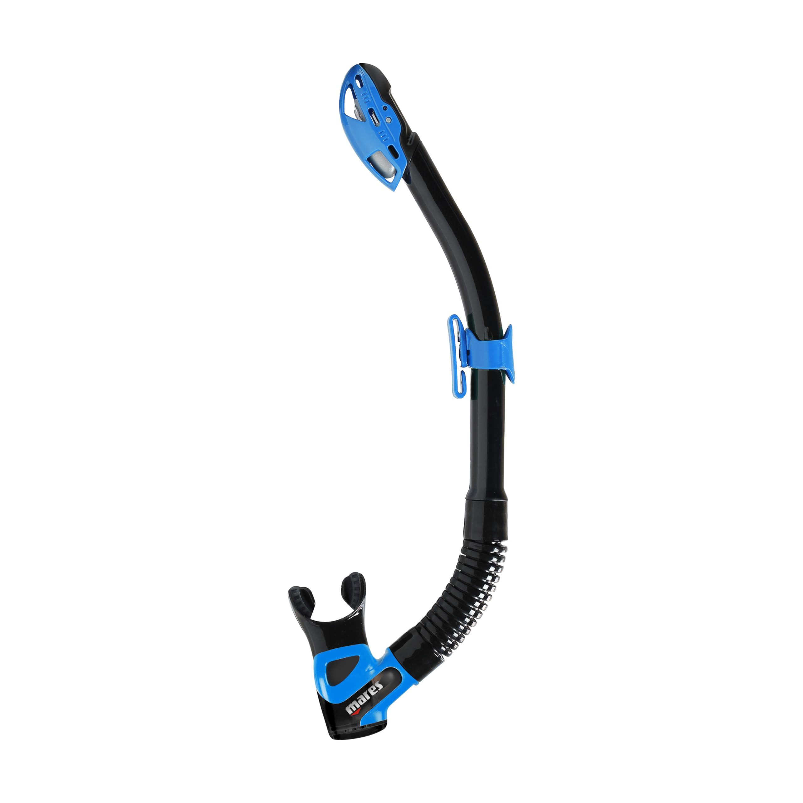 Mares 411487 Snorkel tube Unisex-Adult One Size Black/Blue