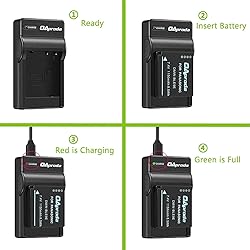 OAproda 2 Pack EN-EL19 Battery and Rapid USB