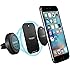 Car Mount, Spigen&reg; [Air Vent Magnetic] Car Mount Holder [Quad Neodymium Core] Car Mount Phone Holder for Galaxy S7 S6 Edge Note 5 4 LG G5 G4 iPhone 6 6S SE Plus Nexus 5x 6P More - Black (SGP11583)