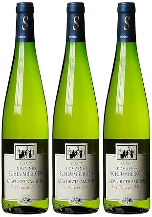 Domaines Schlumberger Gewürztraminer les Princes Abbes Cuvée 2014/2015 (3 x 0.75 l)