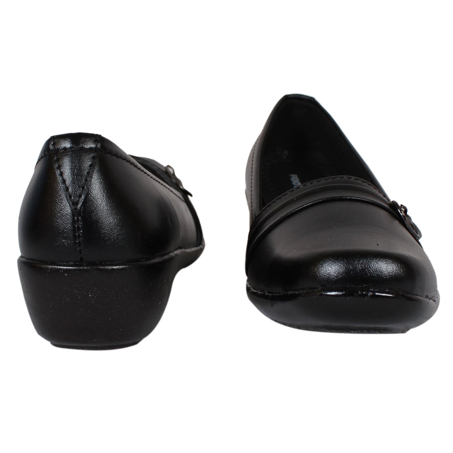 footshez women's black formal bellies