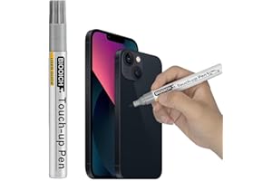 BIOOICH Midnight SP39 Touch Up Paint for iPhone 13/13 mini, Phone Frame Scratch Repair Pen with Replacement Tip – Quick & Easy Paint Fix