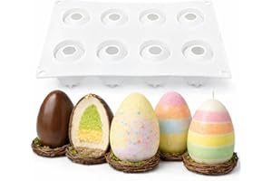 Easter Eggs Silicone Mold Bunny Silicone Mold 3D Easter Egg Molds