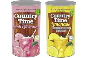 Country Time Lemonade Mix Variety Pack - By Obanic - 2 Pack, 82.5 oz