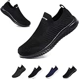 Hanani Slip On Trainers Mens Womens Casual Breathable Mesh Shoes EU45 UK10.5 view 1