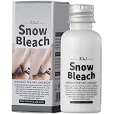 Snow Bleach Skin Whitening Cream,Vitamin C Skin Lightening Cream for Intimate Areas and Bleaching,Crema Blanqueadora para Partes Intimas,Dark Spot Remover for Face,Armpit,Underarm,Elbow,Inner Thigh