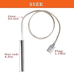 2 Pack Replacement for Pit Boss Hot Rod Ignitor