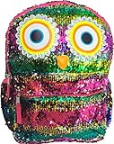 Rainbow Owl 2-Way Reversible Sequins Surprise 16