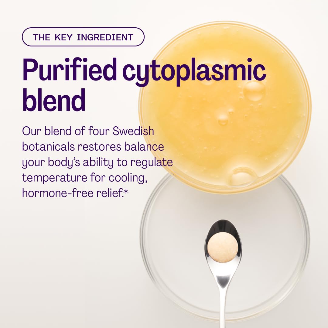 Relizen by Bonafide. Relief from Menopausal Hot Flashes & Night Sweats. — 1-Month Supply (60 Tablets)