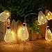 Goodia Battery Operated 10.5ft 30 LED Curtain Light/Golden String Lights for Indoor,Bedroom,Patio,Lawn,Landscape,Fairy Garden,Home,Wedding,Holiday,Christmas Tree,Halloween,Party (Warm White)
