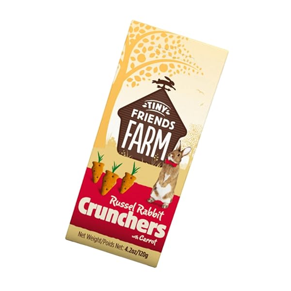 RUSSEL RABBIT CARROT CRUNCHERS TREAT, 4.2-OZ (PACK OF 4)
