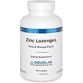 Douglas Laboratories Zinc Lozenges | Support for Immune Function* | 100 Lozenges | Natural Orange Flavor