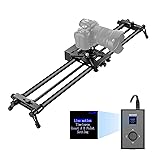 NEEWER Motorized Camera Slider, 39.4"/100cm Carbon
