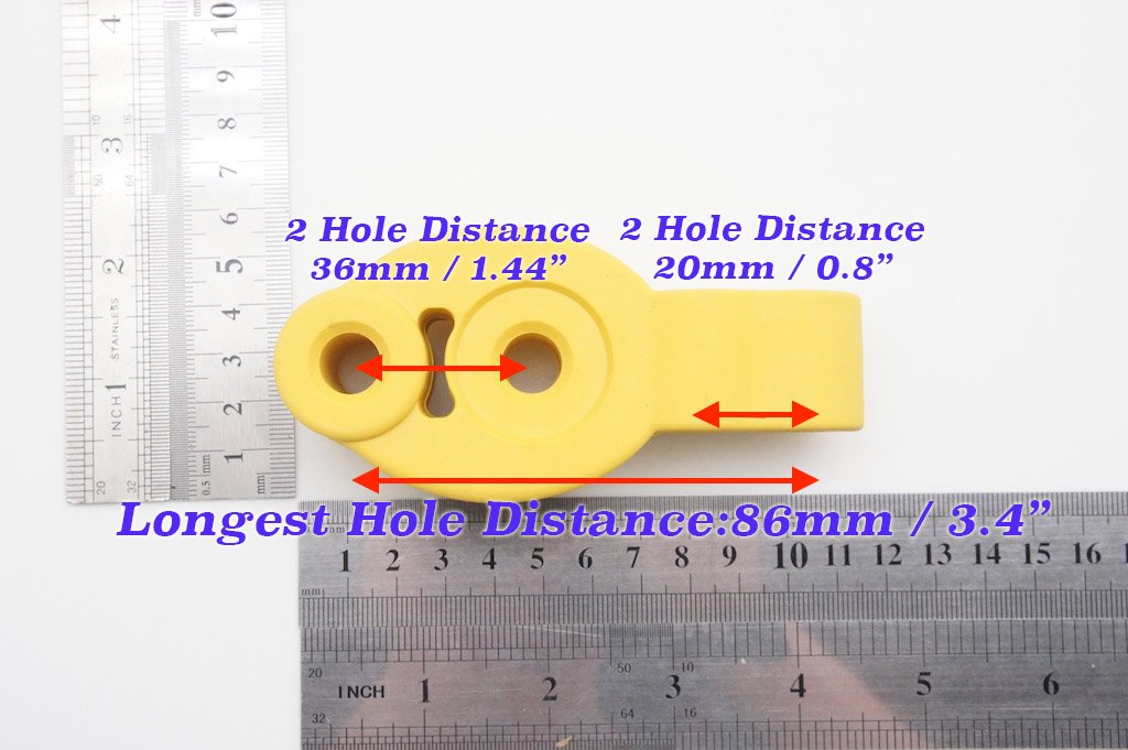 90 deg W 5.6cm 3/8 inch 2.2 inch Diameter Rod 9.7mm Weld