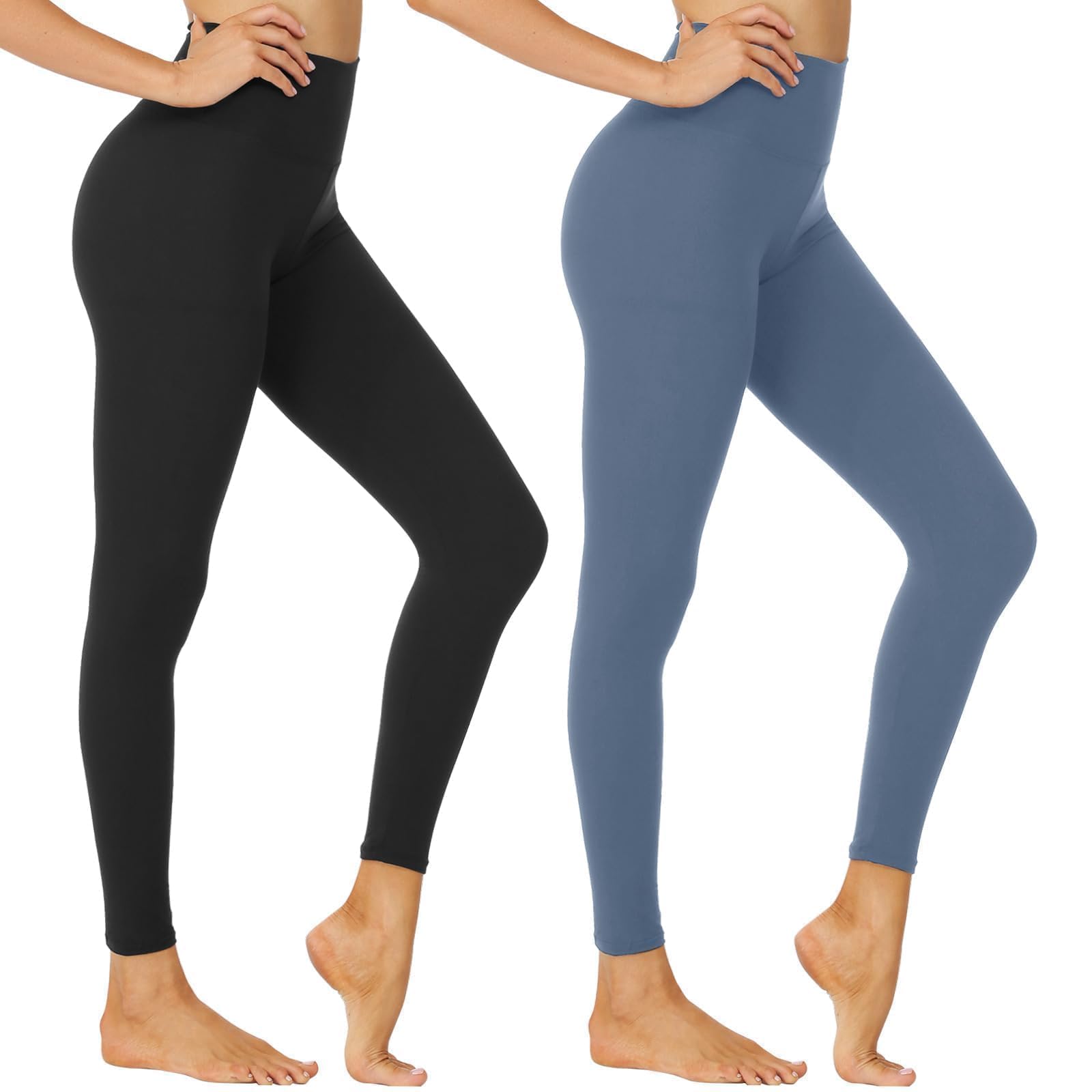 Photo 1 of NexiEpoch High Waisted Leggings for Women - Tummy Control Compression Soft Yoga Pants for Workout Dance Pants