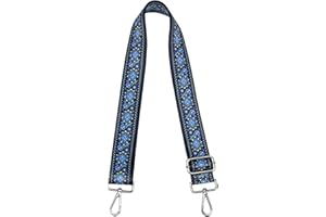 ZANQANO Crossbody Strap for Purses Replacement Adjustable Guitar Multicolor Style Handbag Straps