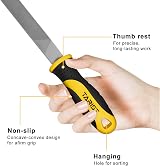 TARIST 8 Inch Flat Metal File Professional Carbon Steel File view 3
