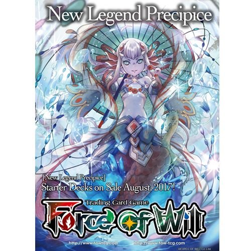 Force of Will - Water Below The Waves Starter Deck - New Legend Precipice - 51 cards