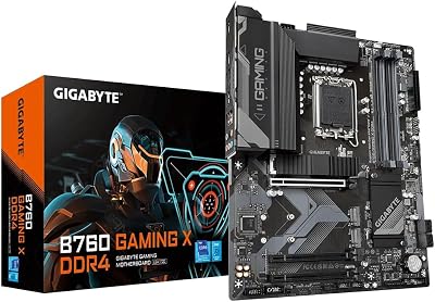 Gigabyte B760 GAMING X DDR4 Motherboard 13th 14th Gen Intel Core 5333MHz DDR4