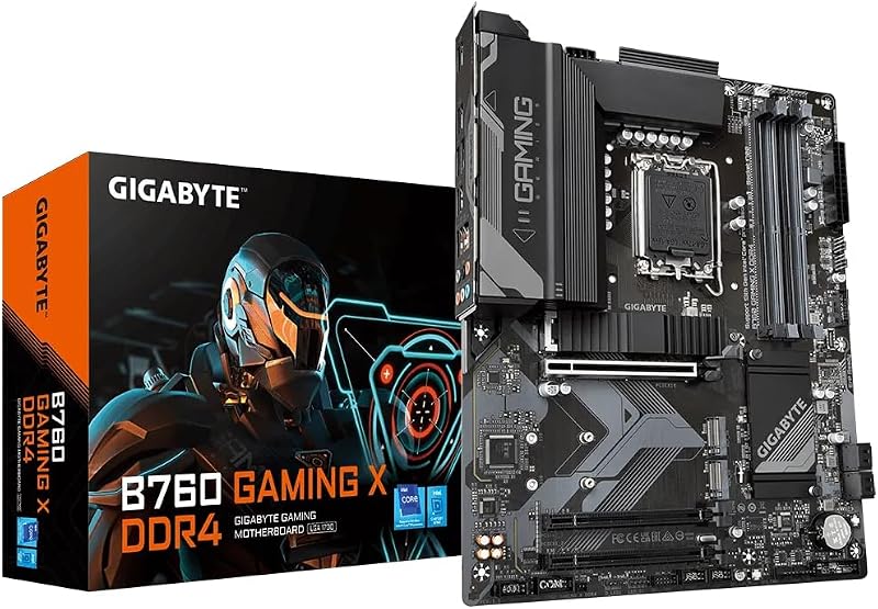 Gigabyte B760 GAMING X DDR4 Motherboard 13th 14th Gen Intel Core 5333MHz DDR4