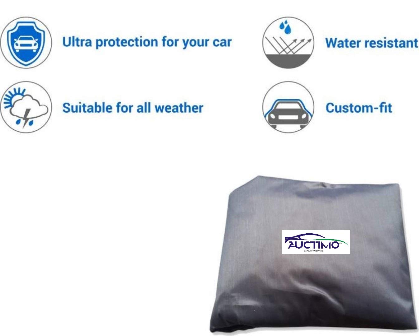 KIA Seltos Car Body Cover Aero Waterproof Heat Resistant Mirror and