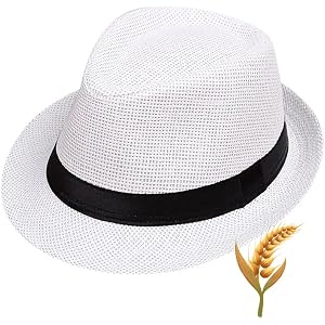 Children’s Summer Fedora Hat — A Lightweight, Wide-Brimmed Straw Sun Hat Designed for Comfort and Versatile Casual Wear