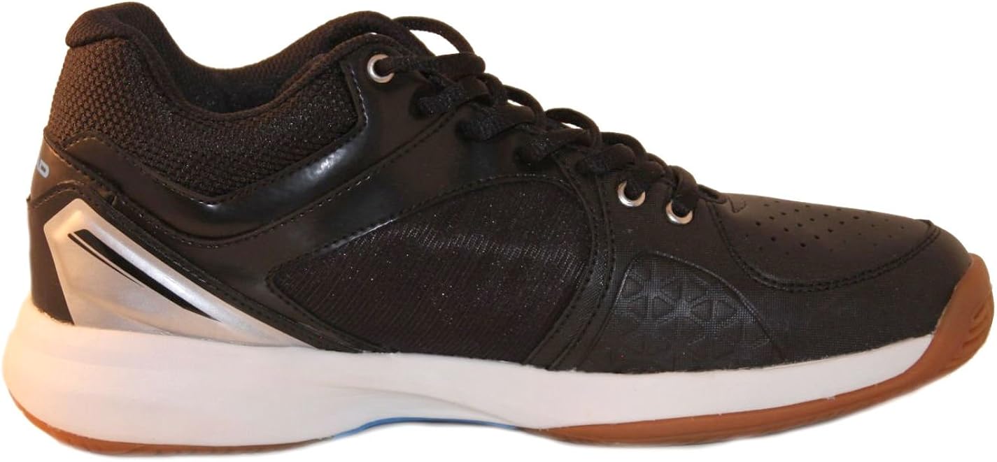  | HEAD Men's Sonic 2000 MID Racquetball/Squash Indoor Court Shoes (Non-Marking) (Black/Blue & White/Blue Available) | Tennis & Racquet Sports
