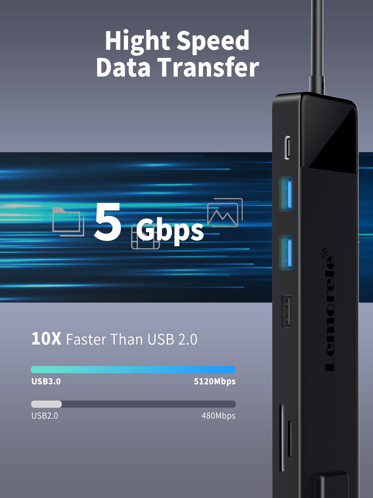 Docking Station USB C Hub 3 Display-2026 Upgrade mit Dual 4K HDMI, VGA, 1000M Ethernet, 4 USBA 3.0/2.0, 100W PD, SD/TF, AUX 3.5mm Multiport Adapter für Windows/Mac/Dell/HP und mehr Typ C Geräten 8