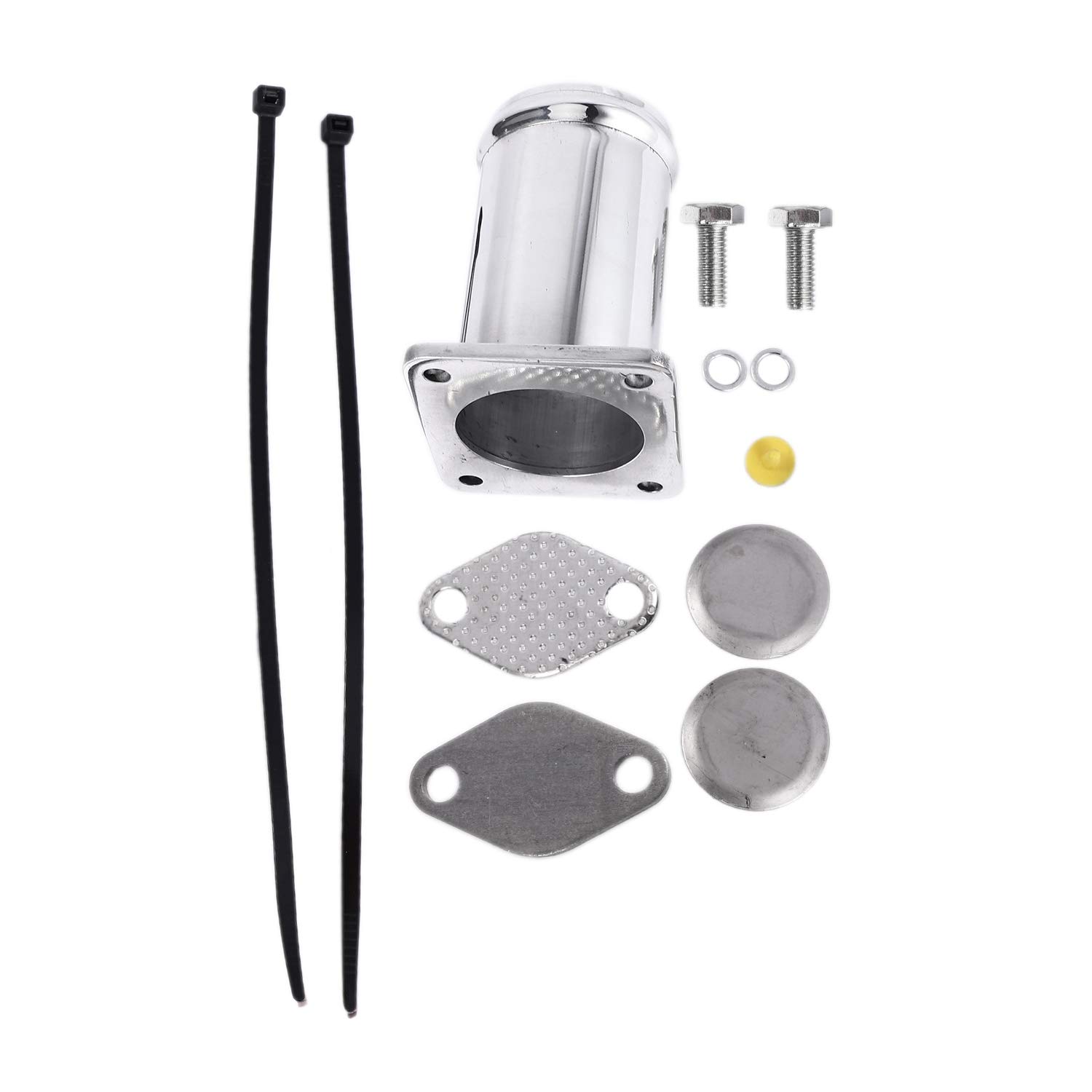 Buy Nrpfell Aluminum EGR Removal Kit/EGR Delete Kit Blanking Bypass for E46 318D 320D 330D 330Xd