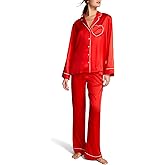 Victoria's Secret Satin Pajama Set, Long Sleeve Button Down Shirt & Pants, Sleepwear for Women (XS-XXL)