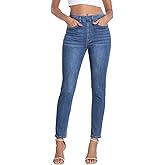 HDE Women's High Waisted Skinny Jeans