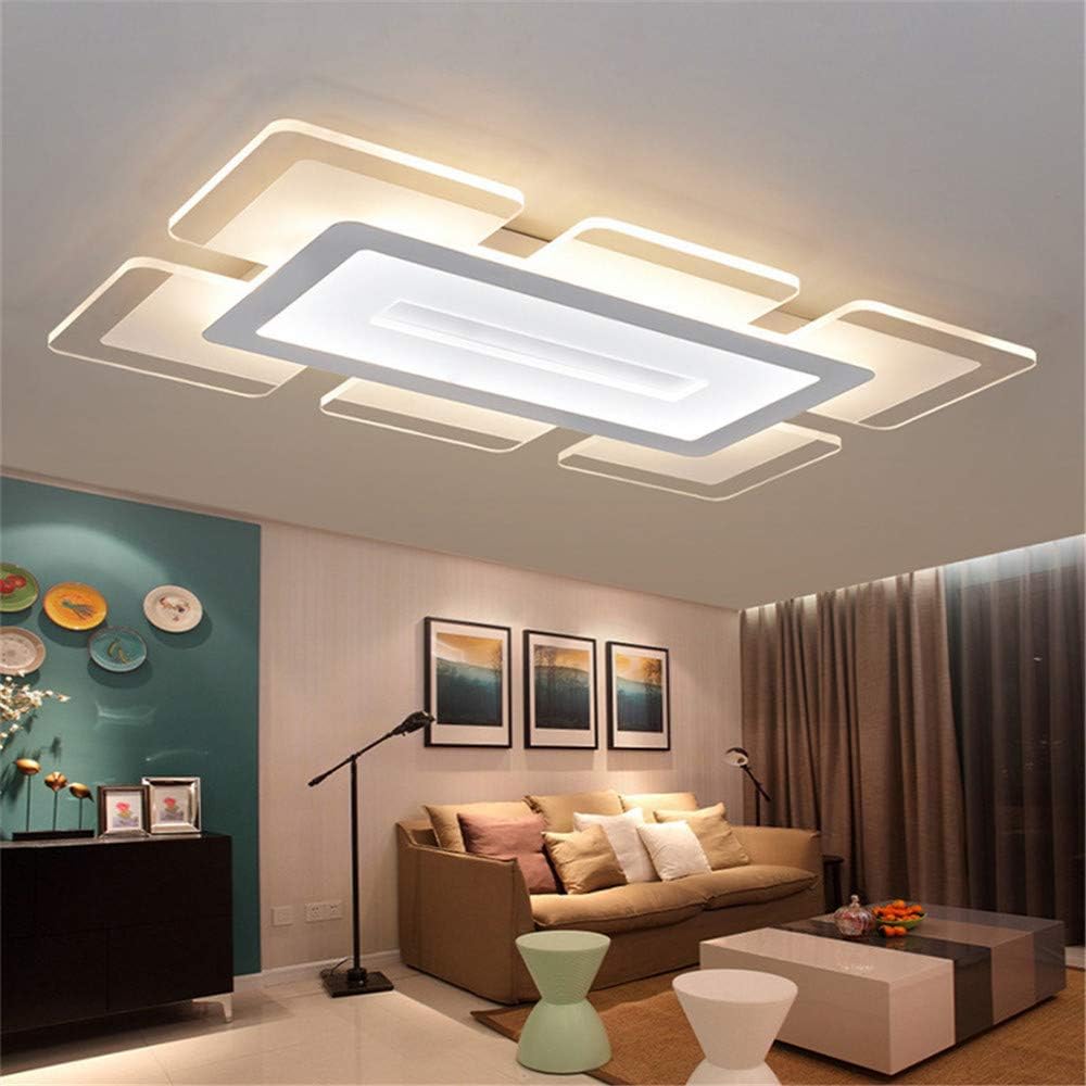rectangular led flush light minimalist acrylic ultrathin ceiling lamp