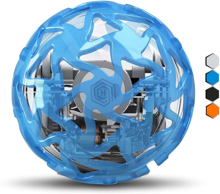 Hexnub EXO Cover for Sphero Robotic Ball 2.0 BOLT and SPRK Editions App-enabled Toys - Accessories to Protect your Robot - Blue