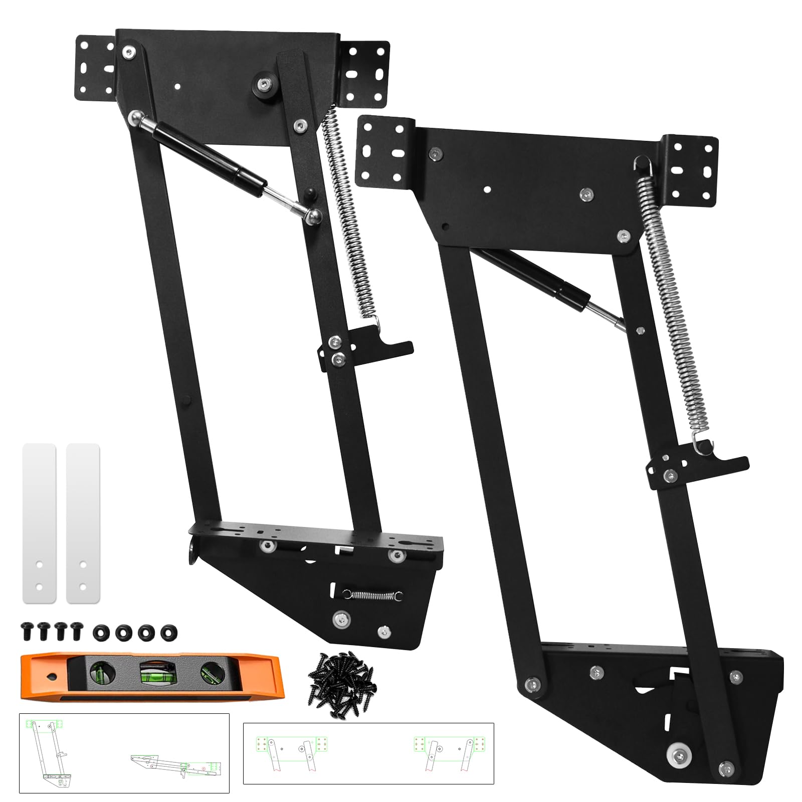 Photo 1 of VegiVector New Upgrade Mixer Lift for Cabinet Appliance Lift with Soft-Close Holds Up to 60 LBS, Easier to Open and Simpler to Install Spring Locking Mechanism for Small Kitchen Appliances