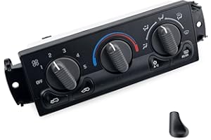 MICCIKA 599-218 Front Climate Control Module Compatible with 1999-2002 Chevrolet Silverado 1500 2500 3500 1999-2002 GMC Sierra 1500 2500 3500