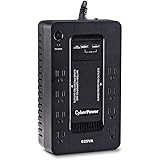 CyberPower ST625U Standby UPS System, 625VA/360W, 8 Outlets, 2 USB Charging Ports, Compact