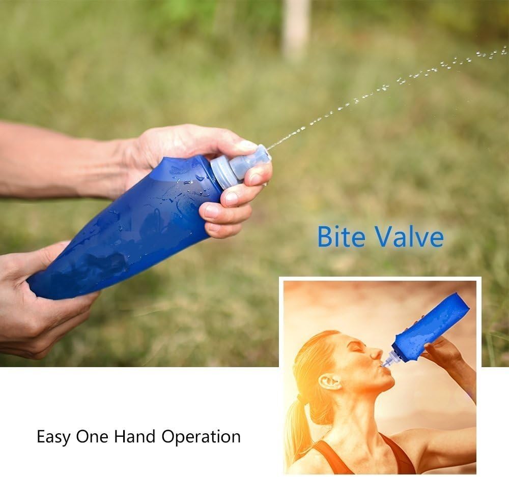 joluvi Bottle of hidratacion PU Grip 500 ml, Green - Image 4