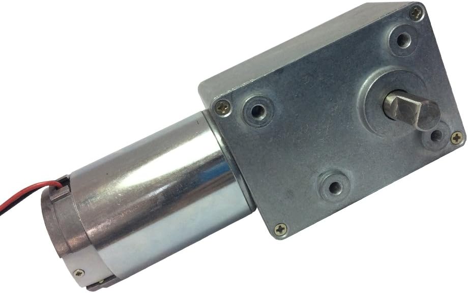 BEMONOC Electric DC Reducer Motor 12v 10rpm Worm Gear Motor High Torque 126kg.cm