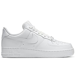 Nike Women Basketball Shoe, White Metallic Logo, 10