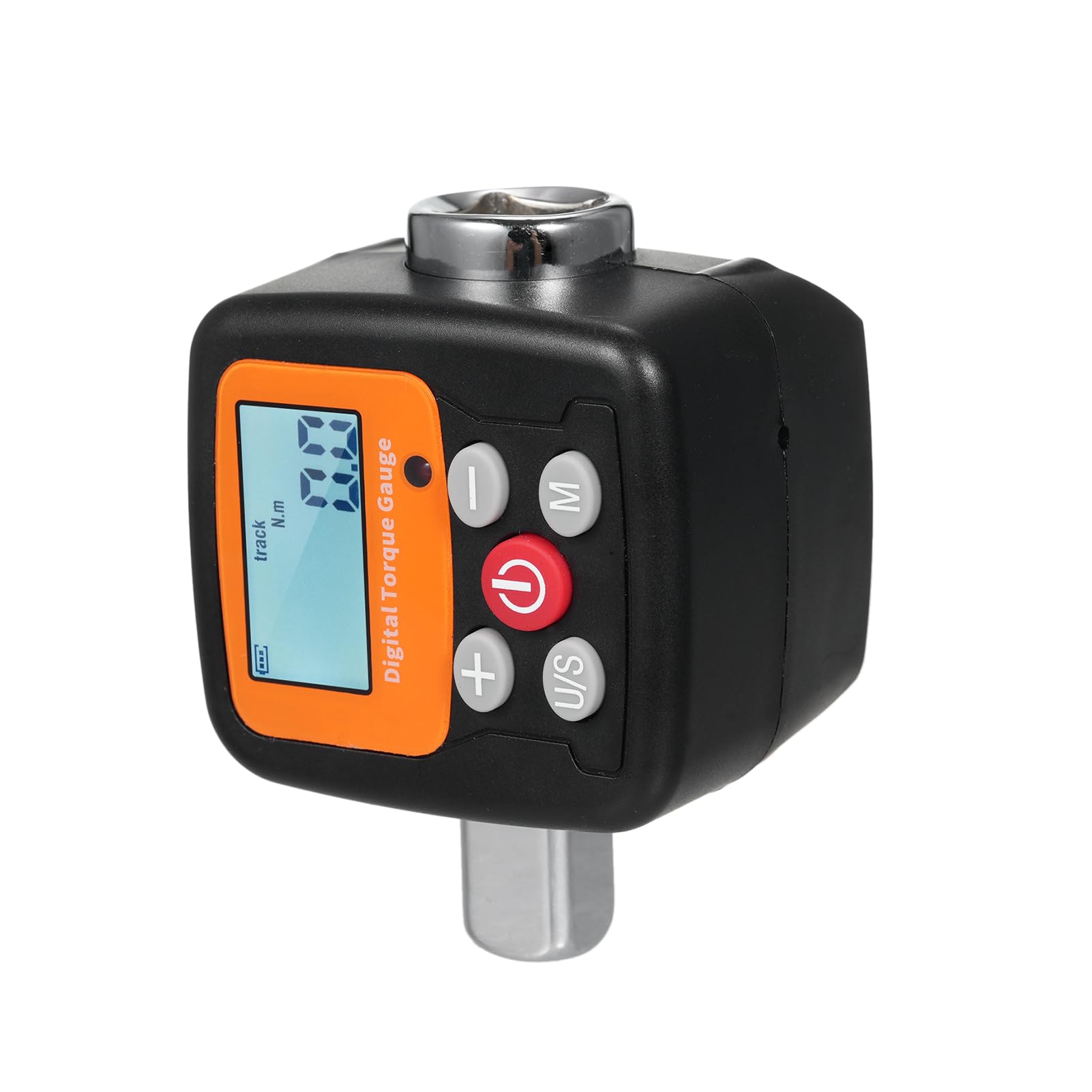 VISLONE Digital Display Torque Meter Wrench Torque Tester 1/2'' Drive with Sound Light Alarm Function High Accuracy 4 Torque Units Backlit Display - Perfect for Automotive Bike Bicycle